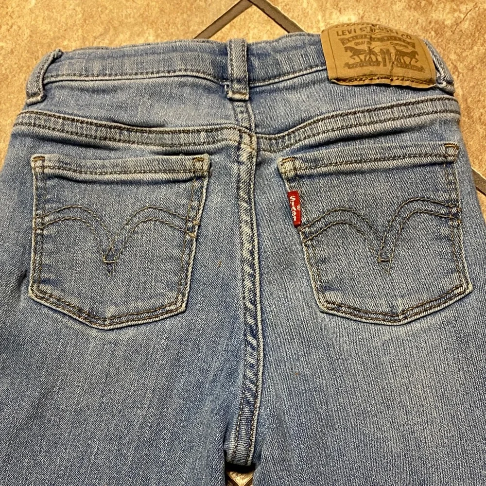 Kid’s Levi's Light Blue High Rise Size 6R Super Skinny Jeans Stretch Timeless
